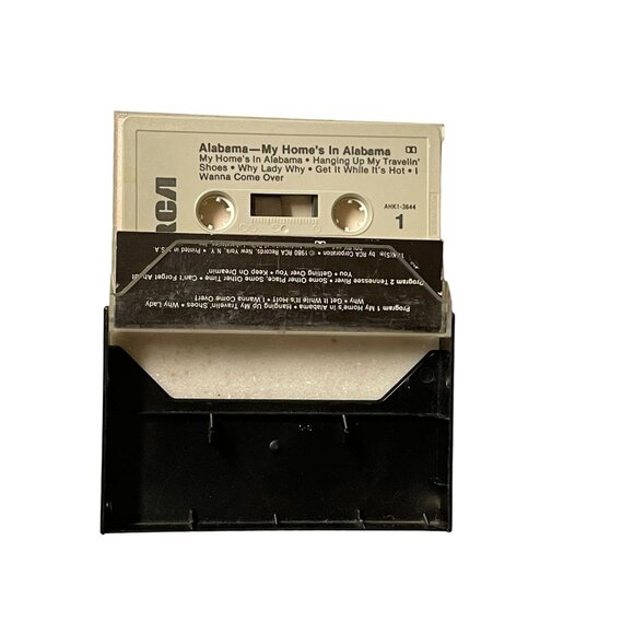 Vintage 1980 Alabama Cassette My Homes In Alabama Used RCA Tested - Picture 11 of 12